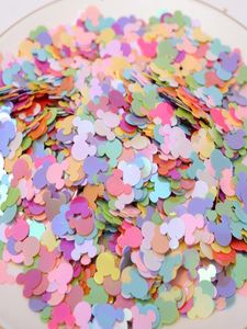500g multicolored holographic mouse head spangle glitter confetti for nail Shaped Crafting Loose9746519