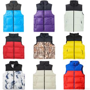 Mens Vests Designer Puffer Vest Men Waistcoat Male Winter Down Vests unisex Par Bodywarmer Woman Mans Jacket ärmlös utomhus varm