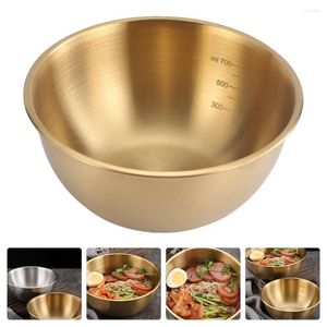 Dinnerware Sets Stainless Noodle Bowl Salad Mixing Bowls Container Convenient Serving Kitchen Pasta Multi-function Fruit