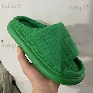Elbise Ayakkabı Lüks Marka Peep Toe Terlik Kadınlar İçin Yeşil Slaytlar Düz Ayakkabılar Out Giyim Flip Flop Platformu Zapatillas de Mujer Kadın Terlikleri T231117