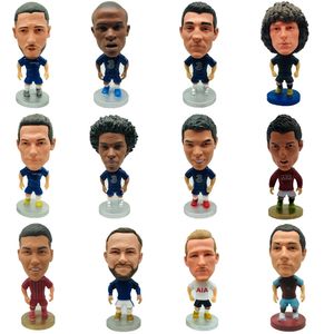 Dolls Soccerwe 6 5cm höjd Soccer Club Team Player Red Blue White Great Christmas Birthday Present 231117