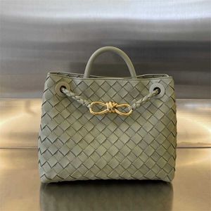 Venetasbottegas Andiamo Handväska 2023 Fårskinn Woven Crossbody Bag For Men and Women Fashionabla Old Money Style