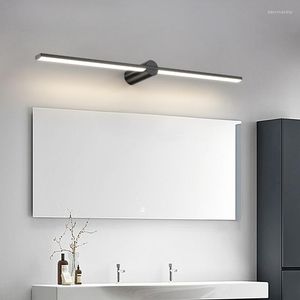 Wandleuchten LED-Spiegelleuchte Badezimmer Moderner minimalistischer Schrank für Make-up und nordische Laternen