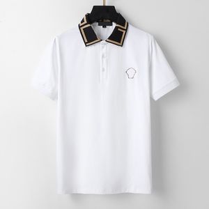 Tasarımcı Polo Gömlek Moda Yaz Mens Polo Nakış Golf Gömlek Günlük Yüksek Sokak Polos Asya Boyutu M-3XL