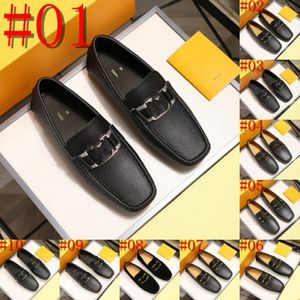 36MODELO Masculino Couro Genuíno Flats Masculino Casual Designer Mocassins Sapatos Deslizantes em Flats Marca de Luxo Mocassins Sapatos de Condução Sapatos de Camurça de Alta Qualidade Homens