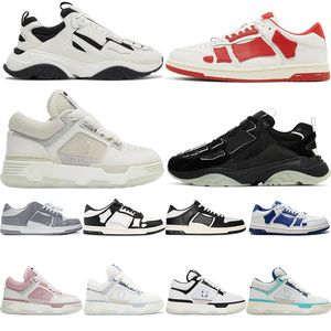 Skel Top Low Designer Scarpe casual Bone Runner Nero Bianco Verde Rosa MA1 Moda Luxury Spessa suola con plateau Sneakers per donna Uomo Scarpe da ginnastica 2024