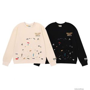 Tasarımcı Hoodies Moda Erkek Sweatshirt Sokak Giyim Moda Galerileri Bölümleri Tokyo Limited Mürekkep Sıçraması El boyası Baskı Yüksek Gram Ağırlık Saf Pamuk Terry