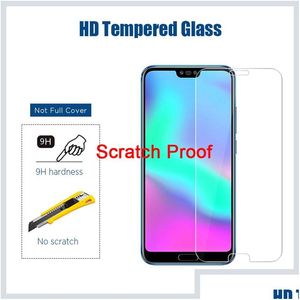 携帯電話スクリーンプロテクターSNタフドフィルムオナー20 Pro 10 Lite 10i 20i 30i Glass 9H HD Safety Protector Drop Delivery Phones AC DHJYG