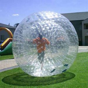 Zorb Ball Human Hamster Balls uppblåsbara för landvandring eller hydrovatten Zorbing -spel med valfritt sele 2 5M 3M343L