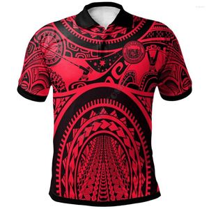 Мужские рубашки Полинезийские Гавайи поло