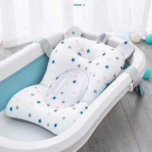 ing s Seats Cartoon Shower Pad Non-Slip tub Mat Newborn Safety Security Support Cushion Soft Bath Tub Baby P230417