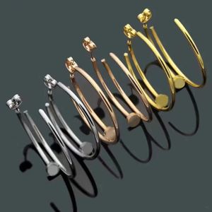 Jóias de moda de alta moda Earings Gold Rose Stainless Brincos de aço inoxidável para mulheres Volto de casamentos por atacado