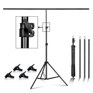 T- ape Metal Backdrop Background Stand Frame Support Multiple Sizes For Photography Photo Studio Video Cromakey Green Screen Photo StudioBackgrounds