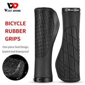 Cykelstyrningskomponenter West Cykling Cykelgrepp Mjukgummi MTB Vägcykel Grips stötsäker antislipstyrning Ergonomiskt cykelstyr 230417