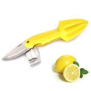 3 In 1 Lemon Squeezer Manual Lime Zester Grater Citrus Reamer Kitchen Gadgets