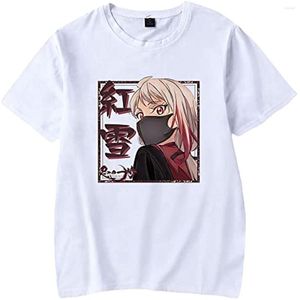 Camisetas femininas 2023 Anime Shinobi No Ittoki T-shirt 2D Imprimir harajuku feminino verão kawaii manga curta tops roupas