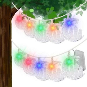 Stringhe LED 10LED Eid Moon Star Castle 1,5 metri String Lights Festival Ghirlanda Illuminazione azionata per decorazioni Eid Lanterna Decor islamico P230414