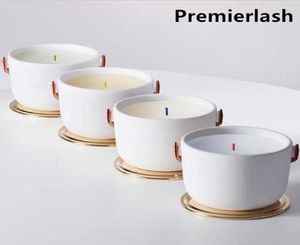 Premierlash Perfumed Candle 220g France Brand Scented Bougie Parfum Candle Long Smell Fragrance Deodorant Incense Sealed Gift Box 5677237