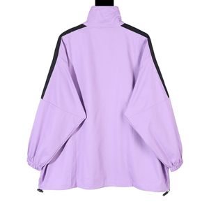 Windbreaker Summer Jacket modemärke kappa utomhus solprov vindbrytare grön långärmad zip upp designer kappa