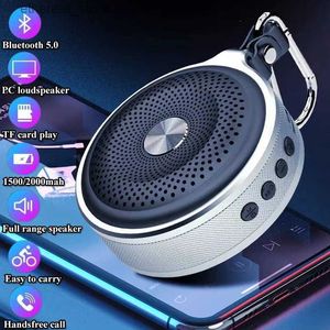 Głośniki telefonu komórkowego mini głośnik Bluetooth Outdoor HiFi subwoofer przenośny bez użycia rąk bez użycia muzyki dźwięku tf karta mp3 odtwarzacz komputerowy głośnik Q231117