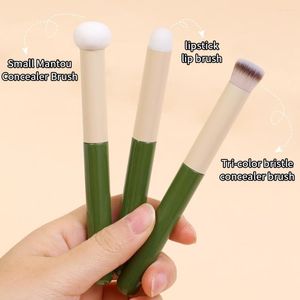 Pennelli per il trucco 1 pz Correttore in spugna Fungo piccolo Rossetto professionale per labbra Ombretto Pennello per sbavature miste Strumento cosmetico