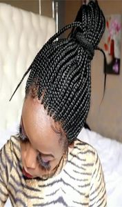 Gute Qualität Geflochtene Perücke Weibliche Kurze Haare Bobhead Full Top Chemische Faser Kopfbedeckung Box Braid Dreadlock Perücken B10288769162