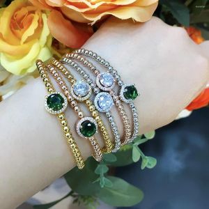 Collana Orecchini Set Siscathy Moda di lusso Gioielli in zirconi Donna Squisiti impilabili Bracciali aperti Anelli a bracciale Anniversario quotidiano