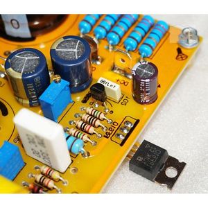 フリーシッピングパスZENクラスAシングルエンドヘッドフォンオーディオアンプ5WコンピューターサウンドアンプアンプAmplificador DC 24V 6800UFフィルターコンデンサT UMEK