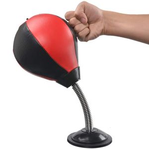 Sand Bag Desktop Vent Ball Decompression Stress Relief Boxing Speed ​​Training Office Punching Ball Office Toys Muay Tai Praint Equipment 230417