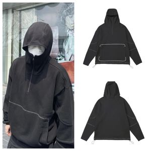 Hoodie Sweatshirt High Quality 1 Loose Long Sleeve Jacket Mens Womens Hoodies