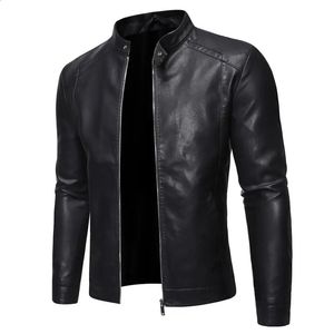 Giacche da uomo Giacca in ecopelle da uomo Moto 8XL Nero Jaqueta De Couro Masculina Outwear Cappotti da uomo BrandMale Pu 231116