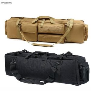 Sacos de coisas Sacos de caça pesados M249 Tactical Rifle Backpack Outdoor Paintball Sport Bag 600D Oxford Gun Case2758