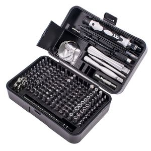 Skruvmejslar 170 I 1 Precision Skruvmejsel Set CR-V Magnetic Torx Phillips Hex Skruvmejselbitar Notbok Telefonreparations Handverktyg Tillbehör 230417