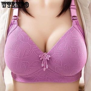 Bras Push Up Bh Women Plus Size Underwear Sexy Bras Thin Wireless Bralette Woman Plus Size Up Size Brassiere P230417