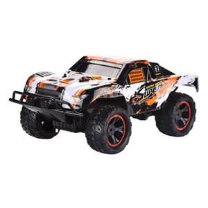 Electronics Colorful light remote control car big wheel off-road vehicle high speed racing car 1/10 children's car boy toy