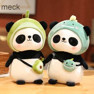 Gefüllte Plüschtiere 30/40 cm Niedlicher Panda Plüschtiere Schöne Tierbären Cosplay Einhorn Dinosaurier Kaninchen Blumen Kissen Gefüllt Weich für Kinder Geschenk