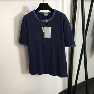 シンプルな文字プリントTシャツレディースコットントップスシーズンスーカブルスポーツTシャツ2色半袖シャツトップ服