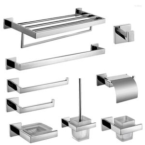 Conjunto de acessórios de banho Auswind 304 Hardware de banheiro montado em aço inoxidável