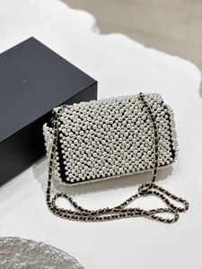 10A designer väska plånbok klassisk lyxkedja modeplädblomma blomma damer brun läder handväska designer axel väska shopping rosa vit handväska satchels väska med låda