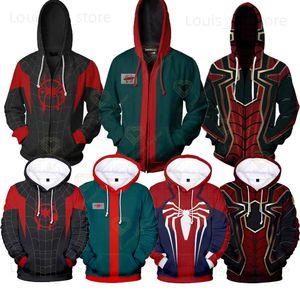 Herren Hoodies Sweatshirts Hoodies Sweatshirts für Kinder Jungen und Mädchen Sweatshirt Jungen Kleidung Spinne Kinder Top Outwear Hiphop T231117