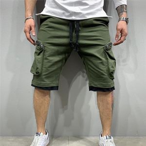 Men's Shorts Summer Gym Quick-drying Shorts Casual Fitness Streetwear Men's Jogging Short Pants Men Multi-pocket Sport Casual Hip Cargo Short 230417