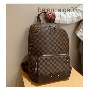 Designer Slv Borsa Zaino da esterno in pelle Uomo Donna Marchio di moda Lattice Vecchio fiore Nuovo Zaino da scuola per studenti di grande capacità Zaino per laptop da viaggio per trucco