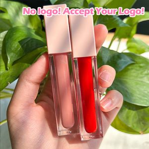 KEIN Logo Neue heiße Verkäufe Großhandel Mehrfarben Premium leuchtende Lippenglasur Langlebiger veganer hochpigmentierter Lipgloss Akzeptieren Sie Ihr Logo, individuelles Private Label