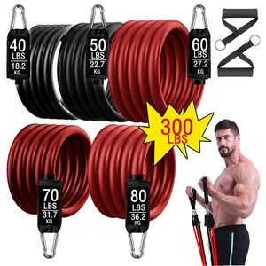 Resistance Bands 300 kg Övning Set 1117 st fitness Yoga Booty Stretch Training for Home Gym Workout Equipments 231116