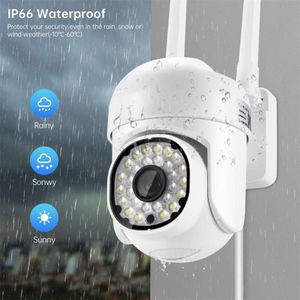 New Yi IoT Wi -Fi IP 카메라 4X Zoom Outdoor Surveillance Camer Color Night Vision AI Human Detect CCTV Mini Home Security Camera