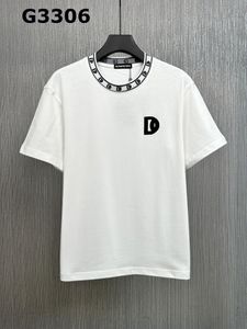 DSQファントムタートルメンズデザイナーTシャツイタリアンミラノファッションロゴプリントTシャツ夏の黒い白いTシャツヒップホップストリートウェア100％コットントップスプラスサイズ51571