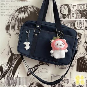 Bolsas de noite japonês harajuku lolita girl's handbag fêmea estudante jk uniforme saco de mão mulher mensageiro kawaii bolsa fofa negra