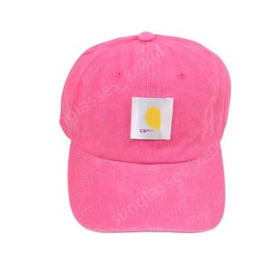 Carharrt Cap Designer de alta qualidade Chapéu Primavera e outono cor de beisebol sólido Chapéu lavado de algodão usado HAT de cowboy masculino e feminino casal de sol chapéu de sol para adulto