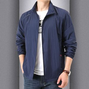 Men's Jackets Thin Jacket Men Summer Outdoor Quick Dry Sun-Protective Jacket Men Women Hooded Outerwear Sport Windbreaker Ultra Light Jackets 230417