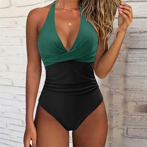 Women's Swimwear Swimsuit Women V Neck Push Up Bikini Set Beach Bathing Suits Monokini Swimming Suits Beachwear Swimwear Woman 230417